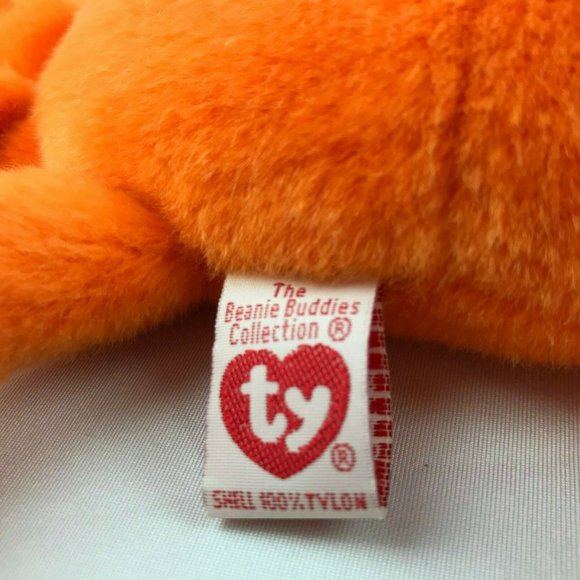 TY Beanie Baby Orange Crab with Tag "Digger."  12 - Picture 5 of 12